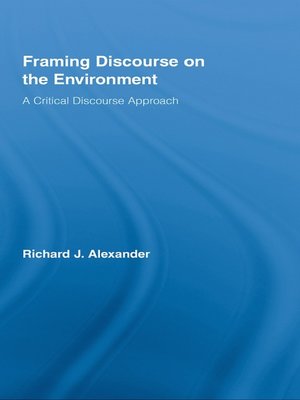 cover image of Framing Discourse on the Environment